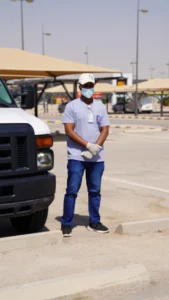 المرافق بالساعة